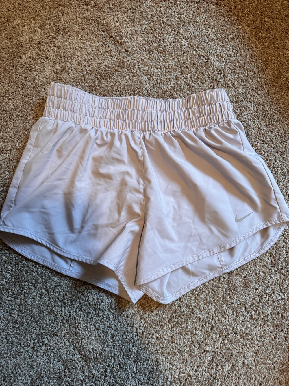 Nike Women’s White Athletic Running Shorts